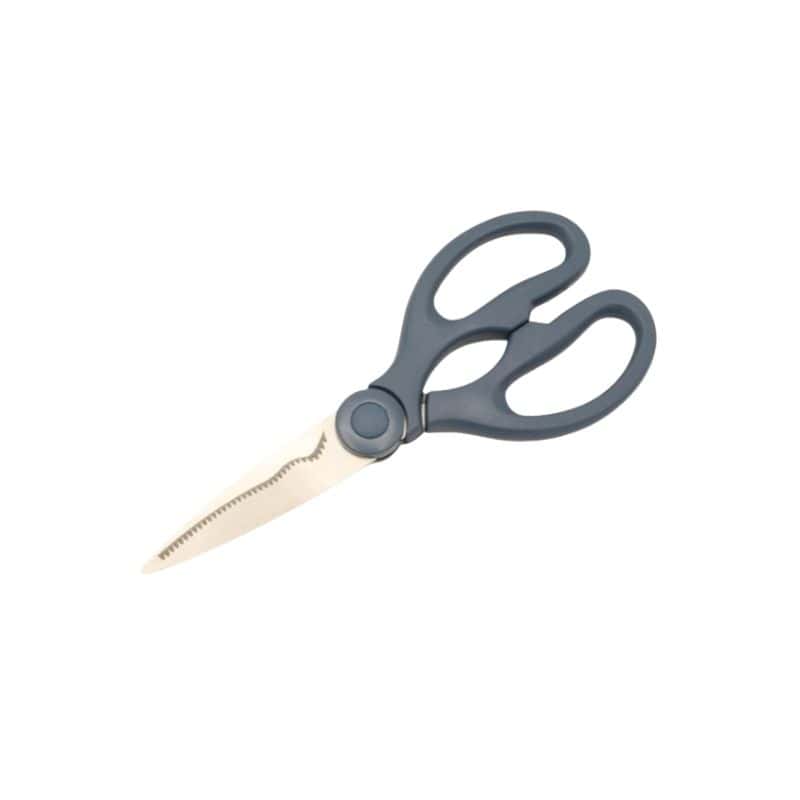 Tesoura de lâmina serrilhada